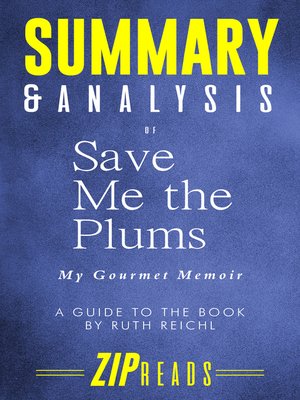 cover image of Summary & Analysis of Save Me the Plums